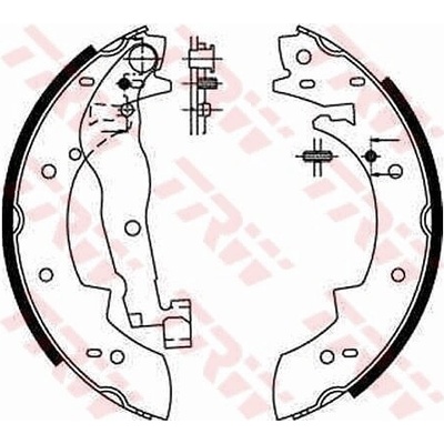 Sada brzdových čeľustí TRW GS6190
