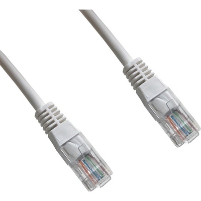 Datacom 1507 Patch, UTP CAT5E, 0,5m, bílý