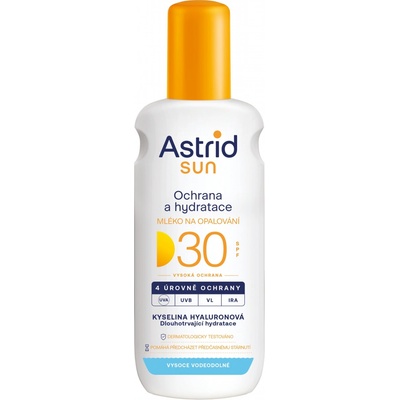 Astrid Sun hydratačné mlieko na opaľovanie spray SPF30 200 ml