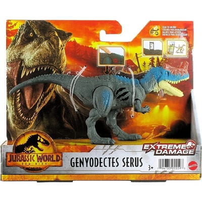Mattel Jurský svet Nadvláda Zranenia v boji GENYODECTES SERUS