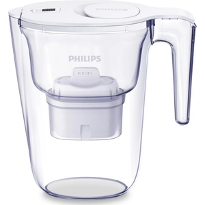 Philips Филтрираща кана за вода Philips AWP2933WHT/58, 2.6 л, Дигитален таймер, Micro X-Clean, Бял (AWP2933WHT/58) Филтрираща кана