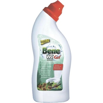 Bene Препарат за почистване на тоалетна, гел, гора, 750 ml, зелен