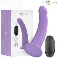 Intense Eddie Vibrator with Suction Cup & Remote Control Purple