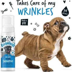 Bugalugs No Rinse Wrinkle Chlorhexidine Shampoo Почистваща Пяна за Кожни Гънки 200ml