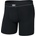 Saxx Мъжко синтетично термобельо Saxx Essential Cotton Boxer Brief Fly Everyday base layer - Black (014-2475-0112)