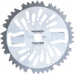 Daewoo Диск за моторна коса daewoo dacbwp-40, 255 мм, 40 зъба (dacbwp-40)