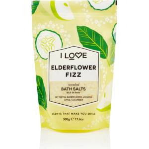 I Love Cosmetics Elderflower Fizz Bath Salts 500 g