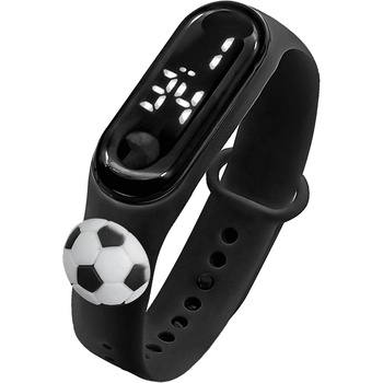 Nubi Детски часовник NUBKI M1 Sport, Силиконова каишка, Водоустойчив, Черен (M1-BLACK)