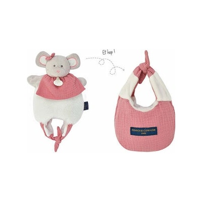 Doudou et Compagnie Paris Myš Doudou v taške 3v1