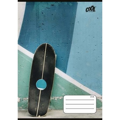 COOL BY VICTORIA Sešit Urban Ride 21 32 mix motivů A5 linkovaný 4 8. třída