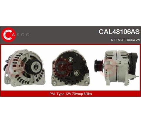 ALTERNATOR 12V 70A