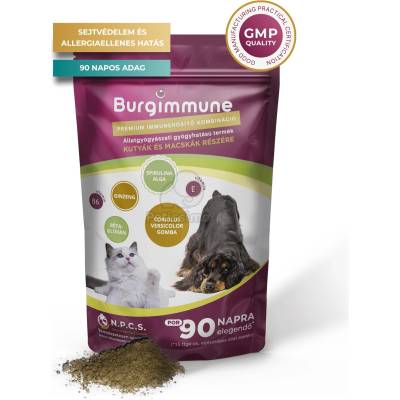 N. P. C. S Natural Pet Care System Burgimmune Прах за укрепване на имунната система за кучета и котки 45 г