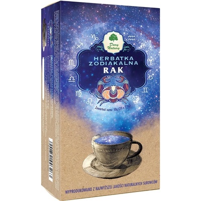 Dary Natury Zodiakálny čaj RAK 20 x 2,5 g
