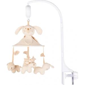 Chipolino Музикална въртележка за кошара Chipolino - Зайче и приятели (MILSL02605RF)