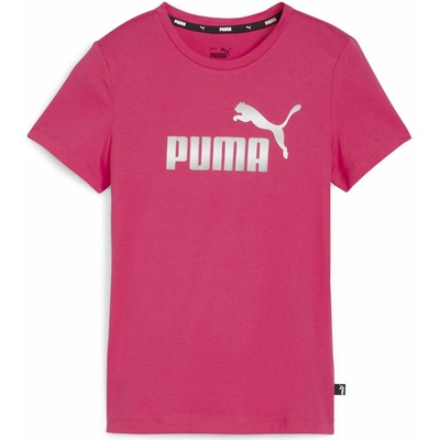 Puma Essentials Logo Tee G ružová