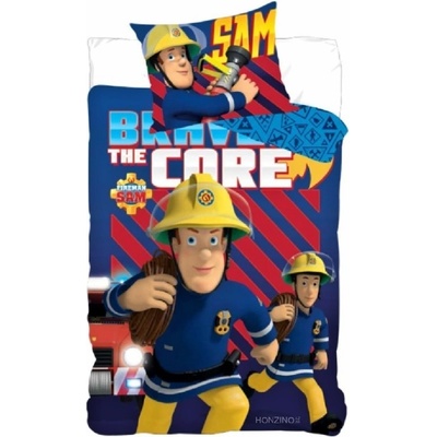 Setino bavlna obliečky Požiarnik Sam Fireman Sam 140x200 70x90