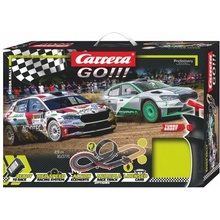 Autodráha Carrera GO!!! 62584 Škoda Rally 4,9m 2 auta