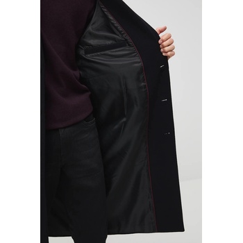 MEDICINE Палто с вълна Medicine в черно (RW25-KPM507)