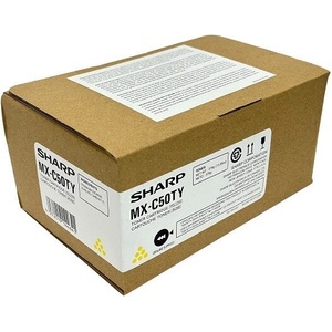 Sharp MXC50TY жълт (yellow) оригинален тонер (MXC50TY)