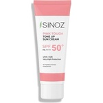 SiNOZ Слънцезащитен крем за лице с корегиращ ефект Pink Touch, SPF50+, 50 ml - baby