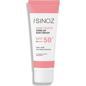 SiNOZ Слънцезащитен крем за лице с корегиращ ефект Pink Touch, SPF50+, 50 ml - baby