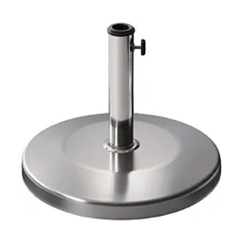 Image 1 of Chef`n Стойка за чадър 25кг КРЪГЛА ХРОМНИКЕЛ(ssth-25r) (016671)