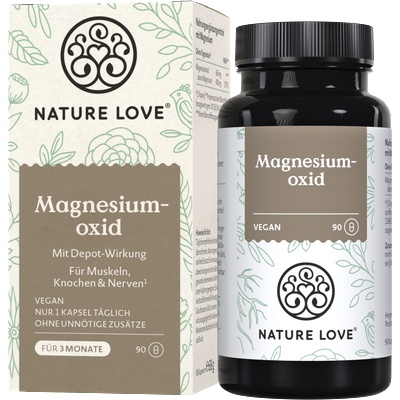 Nature love Магнезиев оксид - 90 капсули