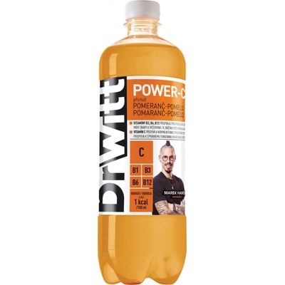 DrWitt Power nesýtený nápoj pomaranč pomelo 0,75 l