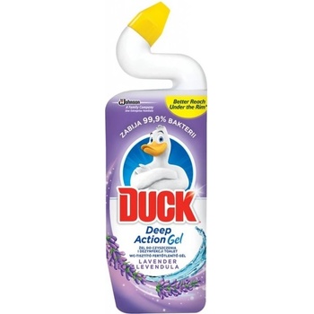 Duck Deep Action Gel čistiaci a dezinfekčný prípravok na WC misu Lavender 750 ml