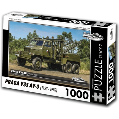 RETRO-AUTA TRUCK č.7 Praga V3S AV-3 1953-1990 1000 dielov