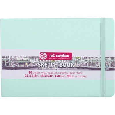 Talens Art Creation Sketchbook v pevnej väzbe Fresh Mint 21 x 14,8