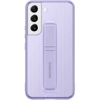 Samsung Protective Standing Cover EF-RS901CVEGWW - оригинален хибриден кейс за Samsung Galaxy S22 (лилав)