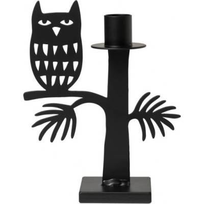 Svícen Owl, Bengt & Lotta, Švédsko velký 19 x 19,5 cm