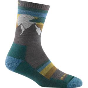 DARN TOUGH Чорапи Sunset Ledge Micro Crew лек с възглавница, Dark Teal (5005.DarkTeal)