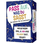 riva Verlag Pass auf, was du sagst - Die Edition für Erwachsene | Emma Hegemann