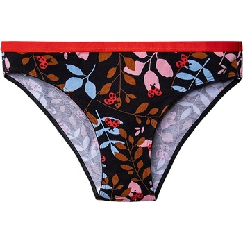 Dedoles Veselé dámske nohavičky brazilky Lienky a červené maky D W UN BL C C 208