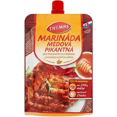 Thymos Tekutá marináda medová pikantná 130 g