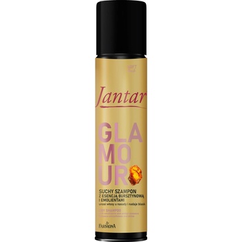 Jantar Glam suchý šampón na vlasy s jantárovou esenciou a zmäkčujúcimi látkami 180 ml