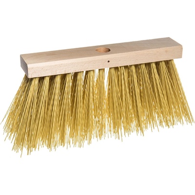 Vala koště chodník. 25 x 6 cm dřev. PVC vlákno 12 cm bez závitu – Zboží Dáma