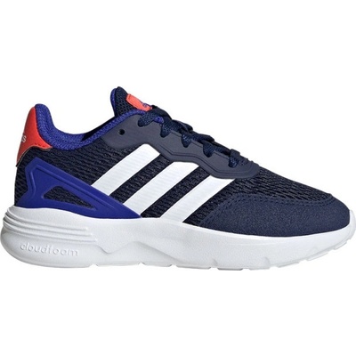 adidas Nebzed dark blue/footwear white/lucid blue Modrá