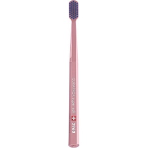 CURAPROX Четка за зъби Curaprox - Super Soft, CS 3960, Розова със сини косъмчета (16090)