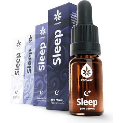 CBD WAY Olej Sleep Spánek 10 % 10 ml