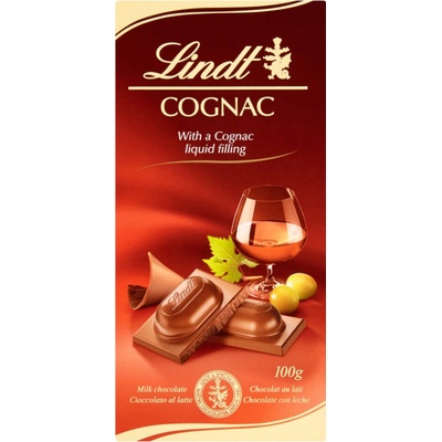 Lindt Mléčná s koňakovou náplní 100 g
