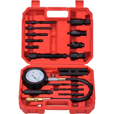 KRAFT&DELE Tester tlaku komprese–diesel 0–70 bar max full KD12516