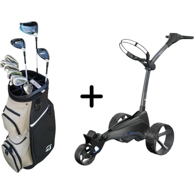 TaylorMade SIM2 Max pánský golf. set na grafitu + Motocaddy M5 GPS DHC