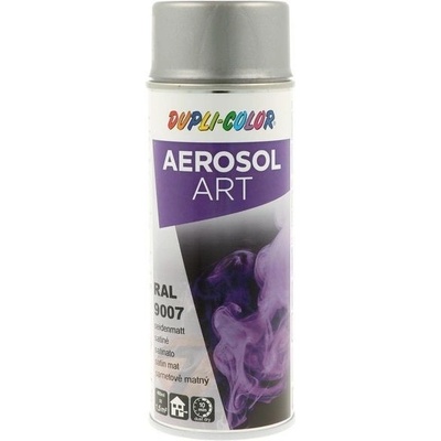 Dupli Color ART RAL 9007 sivý hliník polomatná farba v spreji 400 ml