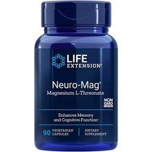 Life Extension Neuro-Mag Magnesium L-Threonate magneisum L-treonát 90 rostlinných kapslí