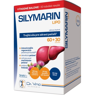 Silymarin LIPO DA VINCI 60+30 tabliet
