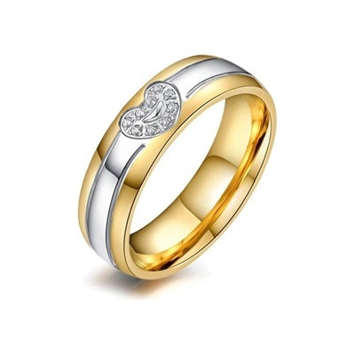 Šperky4U Ocelový prsten srdíčko OPR0055 SD