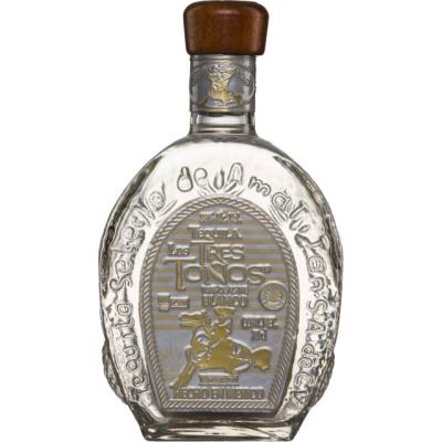 Los Tres Toňos blanco tequila 38% 0,7 l (holá láhev)